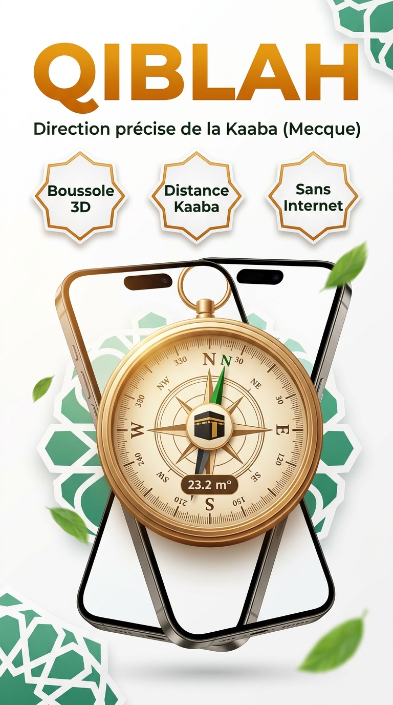 Boussole Qibla